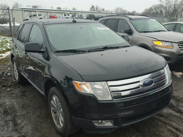 2FMDK4JCXABA28332 - 2010 FORD EDGE SEL BLACK photo 1