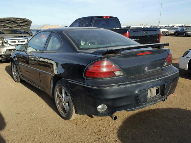 1G2NV12E23C246268 - 2003 PONTIAC GRAND AM G BLACK photo 3