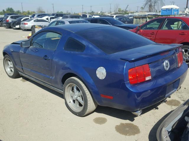 1ZVFT80N775196427 - 2007 FORD MUSTANG BLACK photo 3