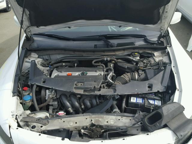 1HGCS12368A030311 - 2008 HONDA ACCORD LX- WHITE photo 7