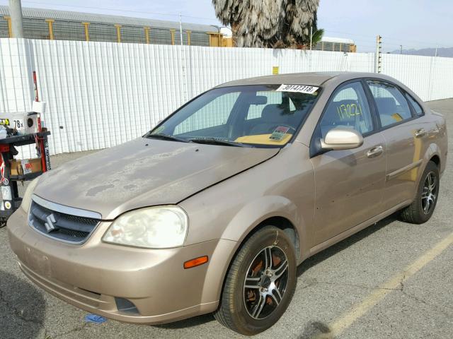 KL5JD56Z86K320827 - 2006 SUZUKI FORENZA GOLD photo 2