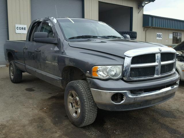 3D7KU28C43G773731 - 2003 DODGE RAM 2500 S BLACK photo 1