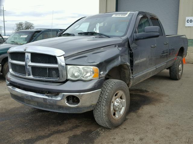 3D7KU28C43G773731 - 2003 DODGE RAM 2500 S BLACK photo 2