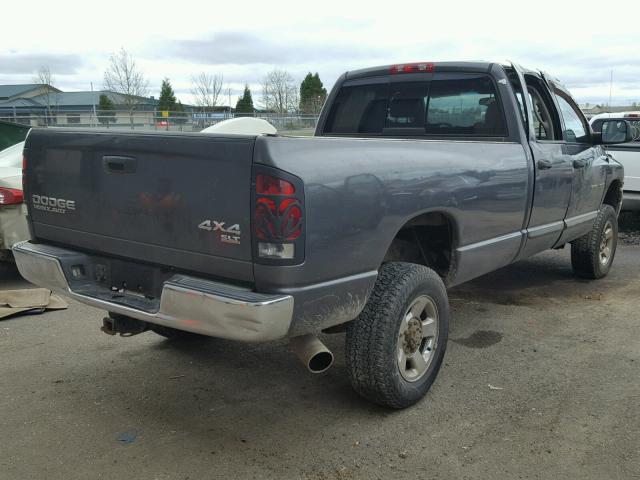 3D7KU28C43G773731 - 2003 DODGE RAM 2500 S BLACK photo 4