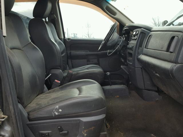 3D7KU28C43G773731 - 2003 DODGE RAM 2500 S BLACK photo 5