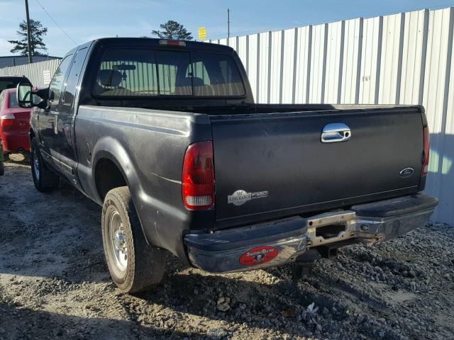 1FTNX20LX2EA13092 - 2002 FORD F250 SUPER BLACK photo 3