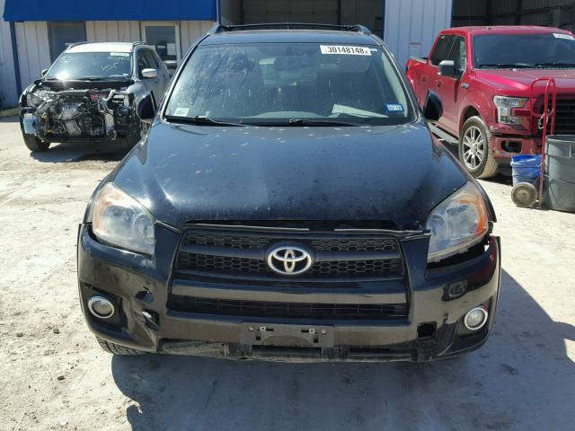 JTMWF4DV9B5040931 - 2011 TOYOTA RAV4 SPORT BLACK photo 9