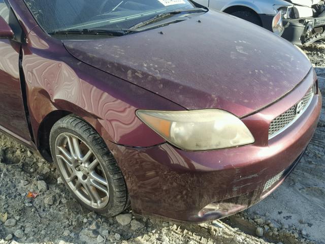 JTKDE167960126467 - 2006 TOYOTA SCION TC 紫色 照片 9