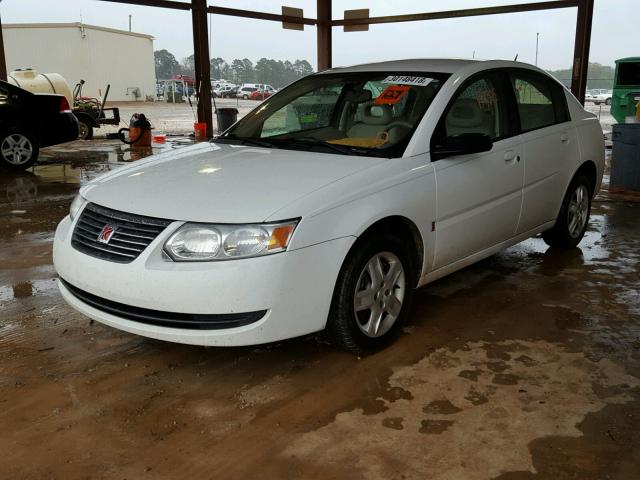 1G8AJ55F37Z210376 - 2007 SATURN ION LEVEL WHITE photo 2