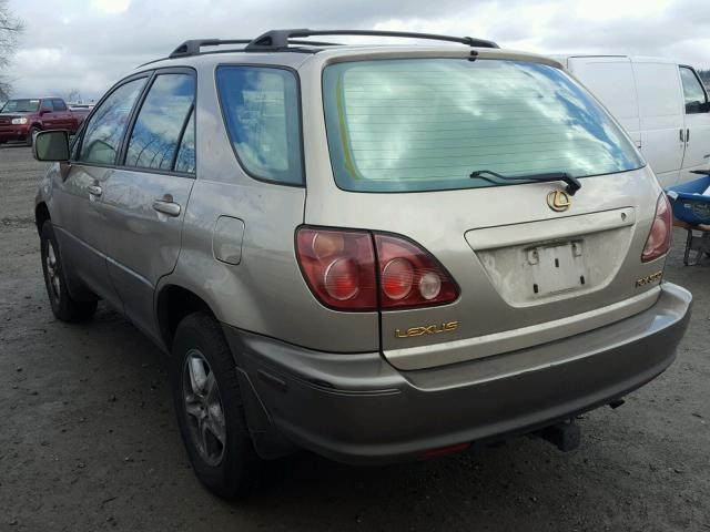 JT6HF10U5Y0106635 - 2000 LEXUS RX 300 TAN photo 3