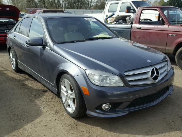 WDDGF5EB8AR130258 - 2010 MERCEDES-BENZ C 300 GRAY photo 1