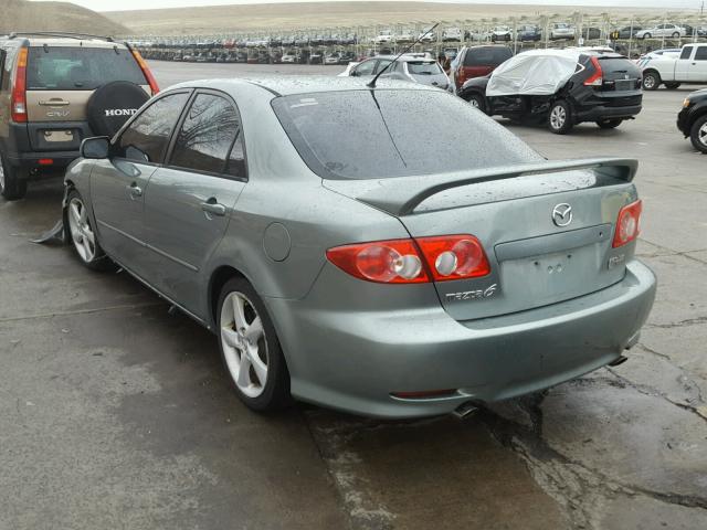 1YVHP80C355M41407 - 2005 MAZDA 6 I GREEN photo 3