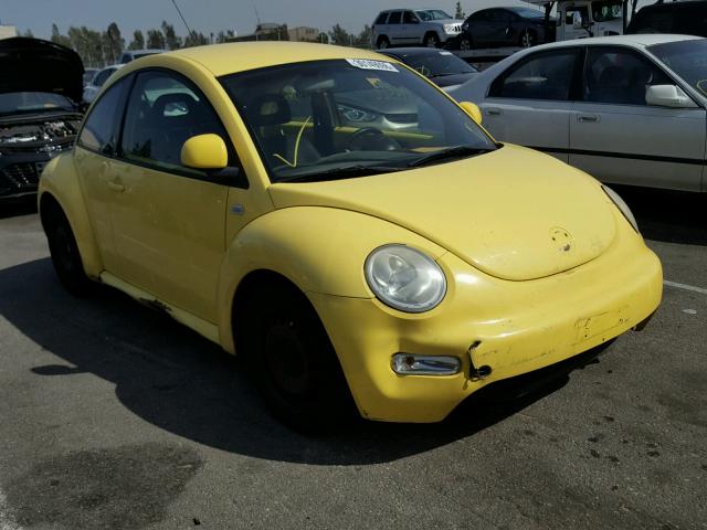 3VWCC21C2XM441075 - 1999 VOLKSWAGEN NEW BEETLE 黄色 照片 1