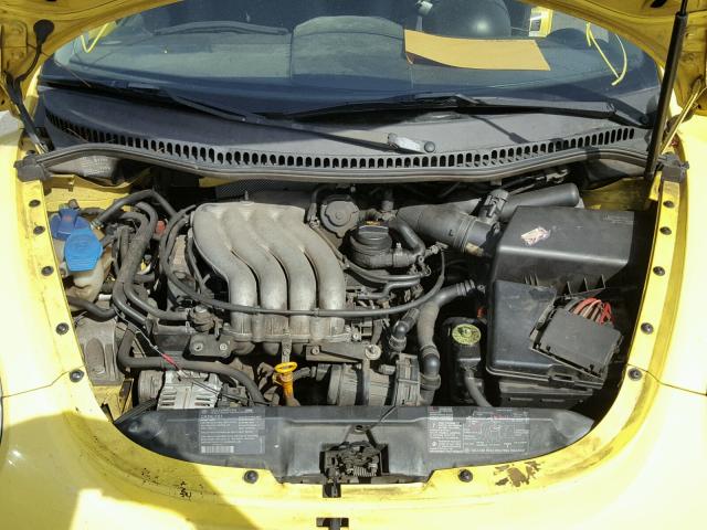 3VWCC21C2XM441075 - 1999 VOLKSWAGEN NEW BEETLE 黄色 照片 7