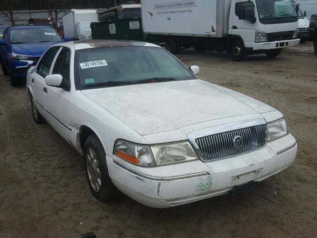 2MEFM75W34X609920 - 2004 MERCURY GRAND MARQ WHITE photo 1