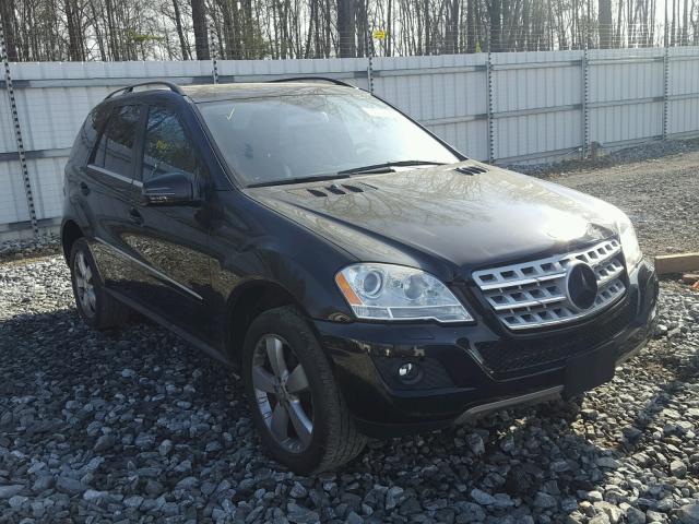 4JGBB8GB7BA676866 - 2011 MERCEDES-BENZ ML 350 4MA BLACK photo 1