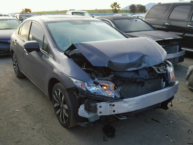 2HGFB2F99FH520077 - 2015 HONDA CIVIC EXL Boz foto 1