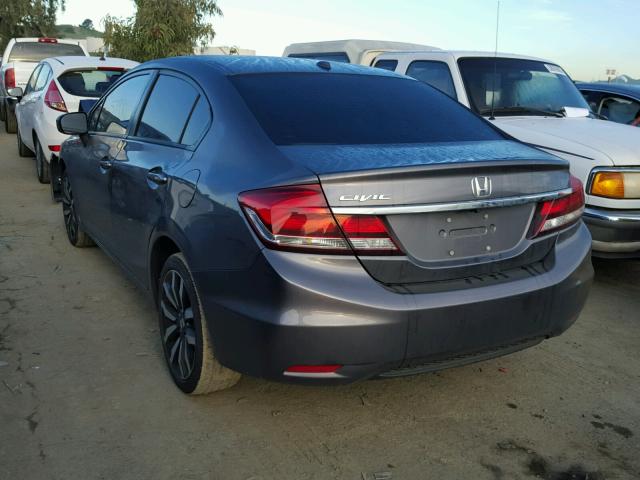 2HGFB2F99FH520077 - 2015 HONDA CIVIC EXL Boz foto 3