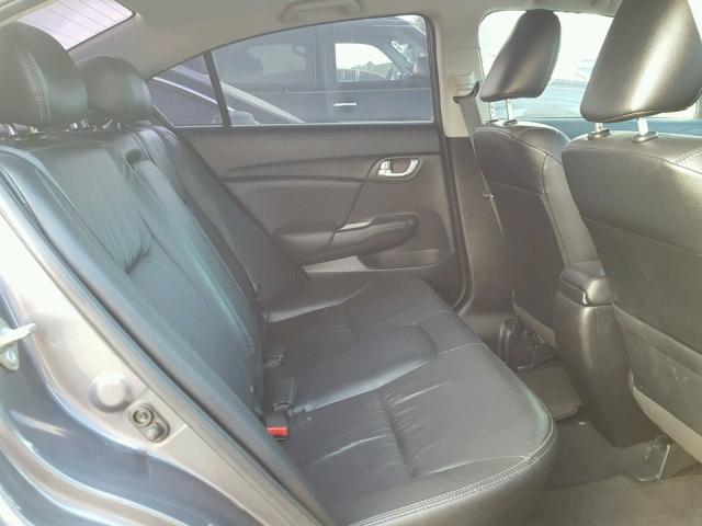 2HGFB2F99FH520077 - 2015 HONDA CIVIC EXL Boz foto 6