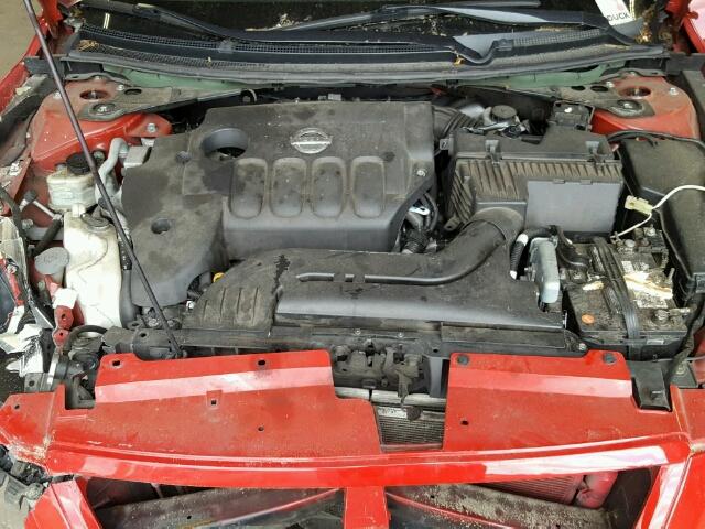 1N4AL24E58C158072 - 2008 NISSAN ALTIMA 2.5 RED photo 7