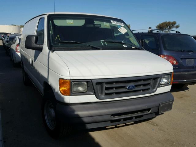 1FTRE14L76HA73721 - 2006 FORD ECONOLINE WHITE photo 1