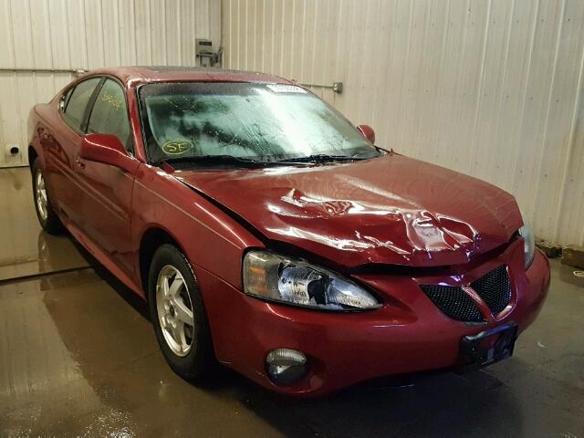 2G2WS522141109338 - 2004 PONTIAC GRAND PRIX RED photo 1