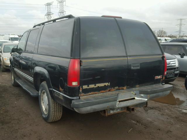 1GKFK16R9WJ700560 - 1998 GMC SUBURBAN K BLACK photo 3