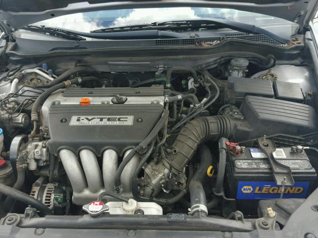 1HGCM56835A020984 - 2005 HONDA ACCORD EX SILVER photo 7