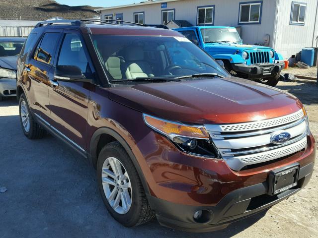 1FM5K7D82FGA69714 - 2015 FORD EXPLORER X MAROON photo 1