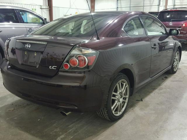 JTKDE167880221332 - 2008 TOYOTA SCION TC 勃艮第红 照片 4