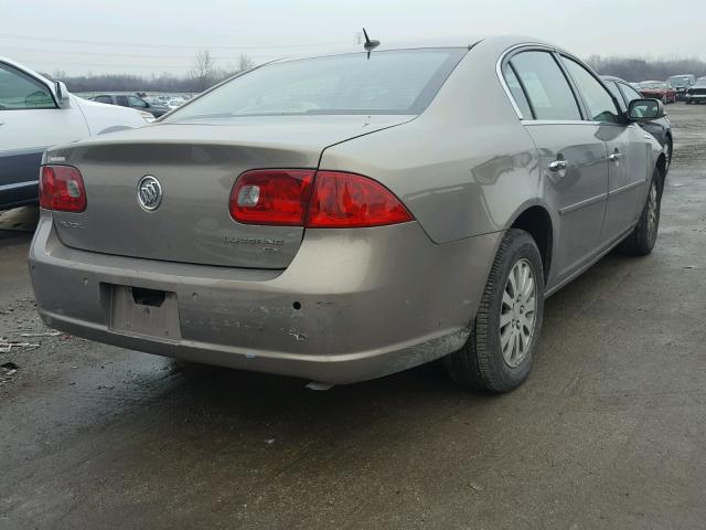 1G4HP57276U131541 - 2006 BUICK LUCERNE CX BEIGE photo 4