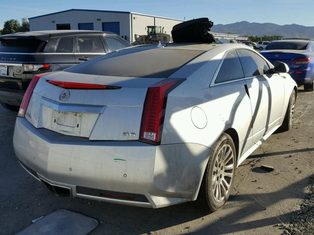 1G6DS1EDXB0164309 - 2011 CADILLAC CTS PREMIU SILVER photo 4