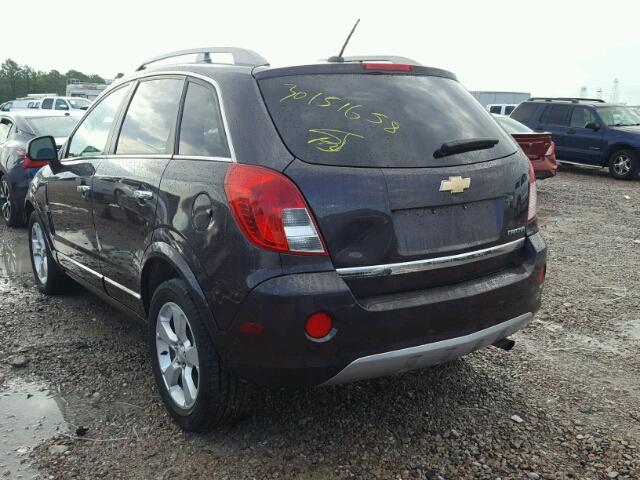 3GNAL3EK5FS526995 - 2015 CHEVROLET CAPTIVA LT BLACK photo 3