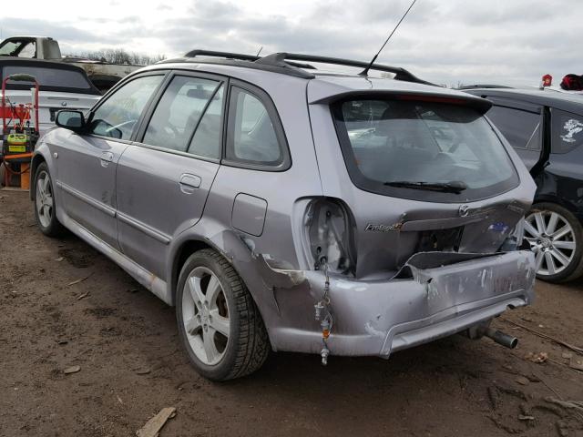 JM1BJ246031181955 - 2003 MAZDA PROTEGE PR SILVER photo 3