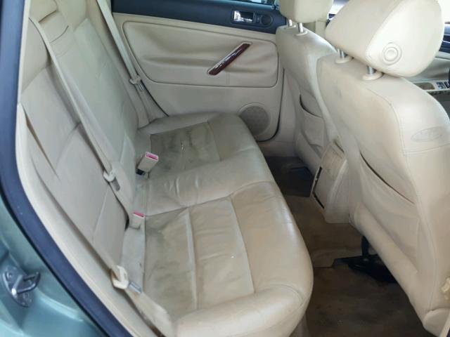 WVWRH63B13P044472 - 2003 VOLKSWAGEN PASSAT GLX GREEN photo 6