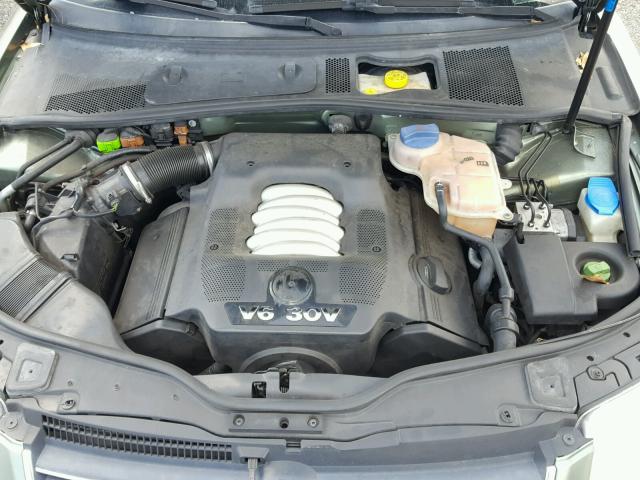 WVWRH63B13P044472 - 2003 VOLKSWAGEN PASSAT GLX GREEN photo 7