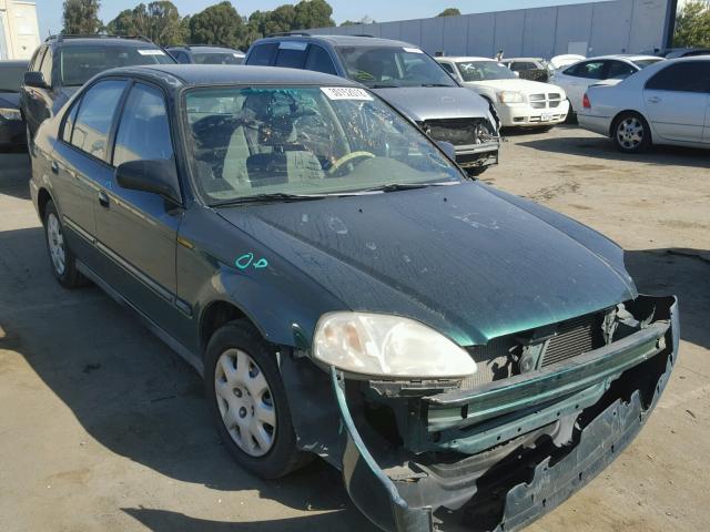 2HGEJ6614XH539119 - 1999 HONDA CIVIC BASE GREEN photo 1