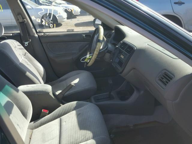 2HGEJ6614XH539119 - 1999 HONDA CIVIC BASE 绿色 照片 5