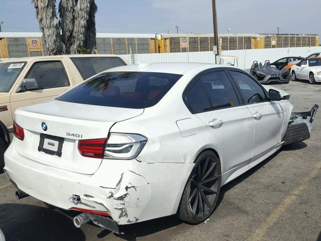 WBA8B3G56GNT92380 - 2016 BMW 340 I 白色 照片 4