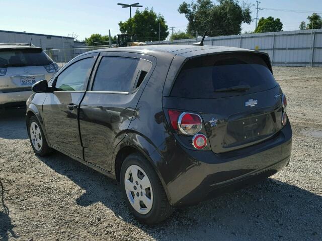 1G1JA6SH5D4253605 - 2013 CHEVROLET SONIC LS CHARCOAL photo 3