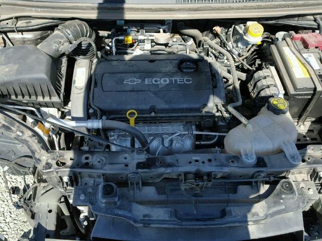 1G1JA6SH5D4253605 - 2013 CHEVROLET SONIC LS CHARCOAL photo 7