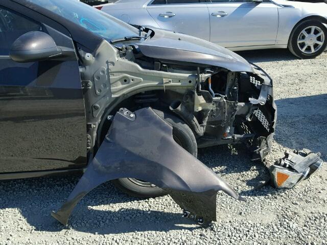 1G1JA6SH5D4253605 - 2013 CHEVROLET SONIC LS CHARCOAL photo 9