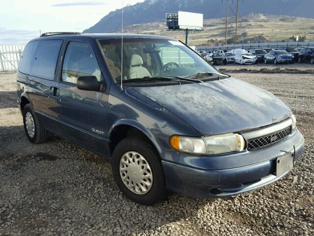 4N2DN11W4TD804789 - 1996 NISSAN QUEST XE BLUE photo 1