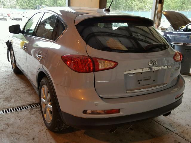 JN1AJ0HRXBM852052 - 2011 INFINITI EX35 BASE BLUE photo 3