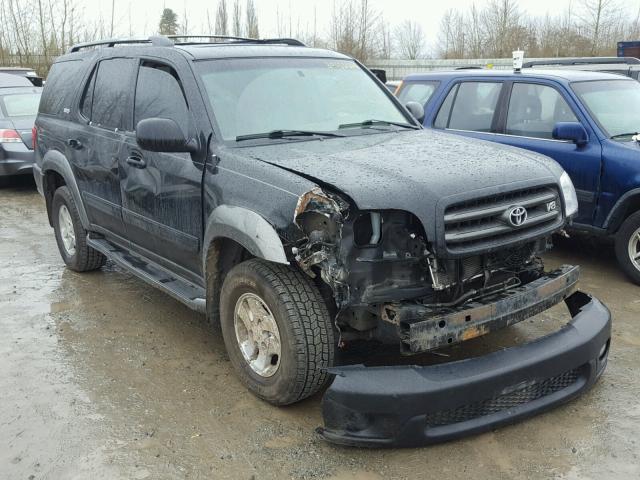 5TDBT44A53S199235 - 2003 TOYOTA SEQUOIA SR BLACK photo 1