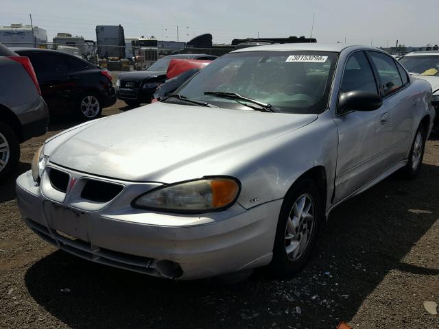 1G2NF52EX4M504620 - 2004 PONTIAC GRAND AM S Gümüş foto 2