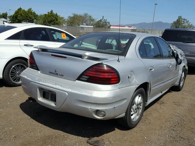 1G2NF52EX4M504620 - 2004 PONTIAC GRAND AM S Gümüş foto 4