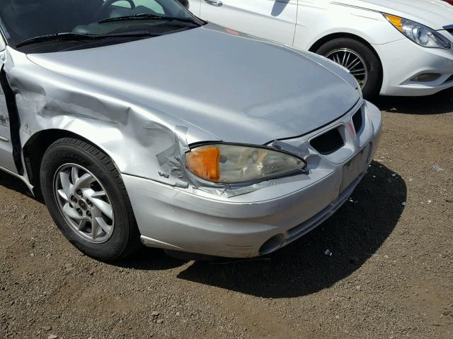 1G2NF52EX4M504620 - 2004 PONTIAC GRAND AM S Gümüş foto 9