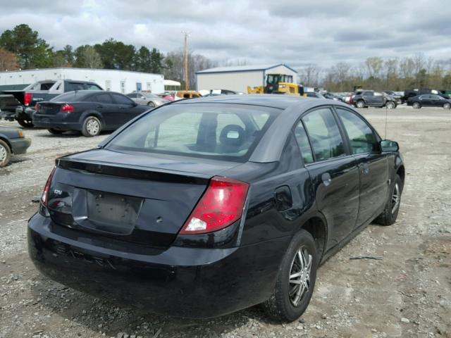 1G8AF52F43Z128446 - 2003 SATURN ION LEVEL BLACK photo 4