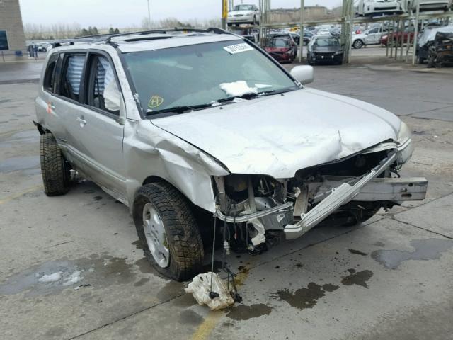 JTEEP21A960170107 - 2006 TOYOTA HIGHLANDER SILVER photo 1